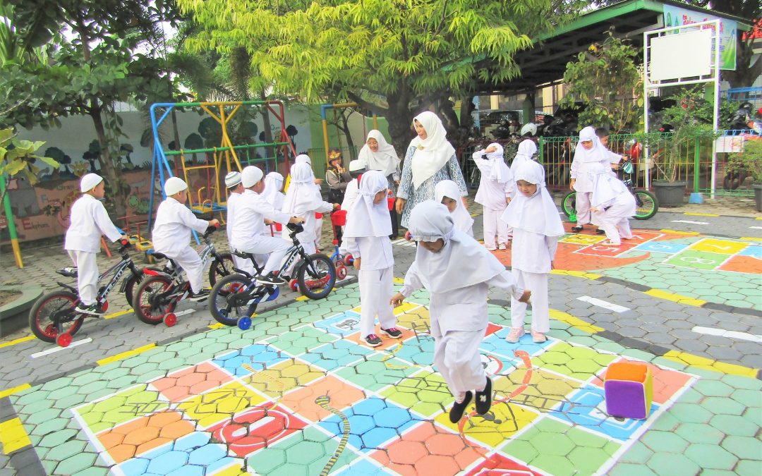 Taman Lalulintas TK Islam Al Azhar 3 Cirebon